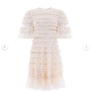 Ivory Needle and Thread Nancy Mini Gown